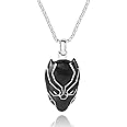 Marvel Hero Jewelry Spiderman, Black Panther, Thor Pendant, Stainless Steel Necklace for Men