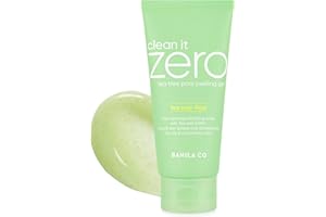 BANILA CO Clean It Zero Tea Tree Pore Peeling Gel | Facial Polish & Vegan Exfoliating Gel for Oily, Acne-Prone Skin | Gentle Scrub with BHA & Tea Tree for Smooth Texture & Clear Pores(120ml/4.05fl.oz)