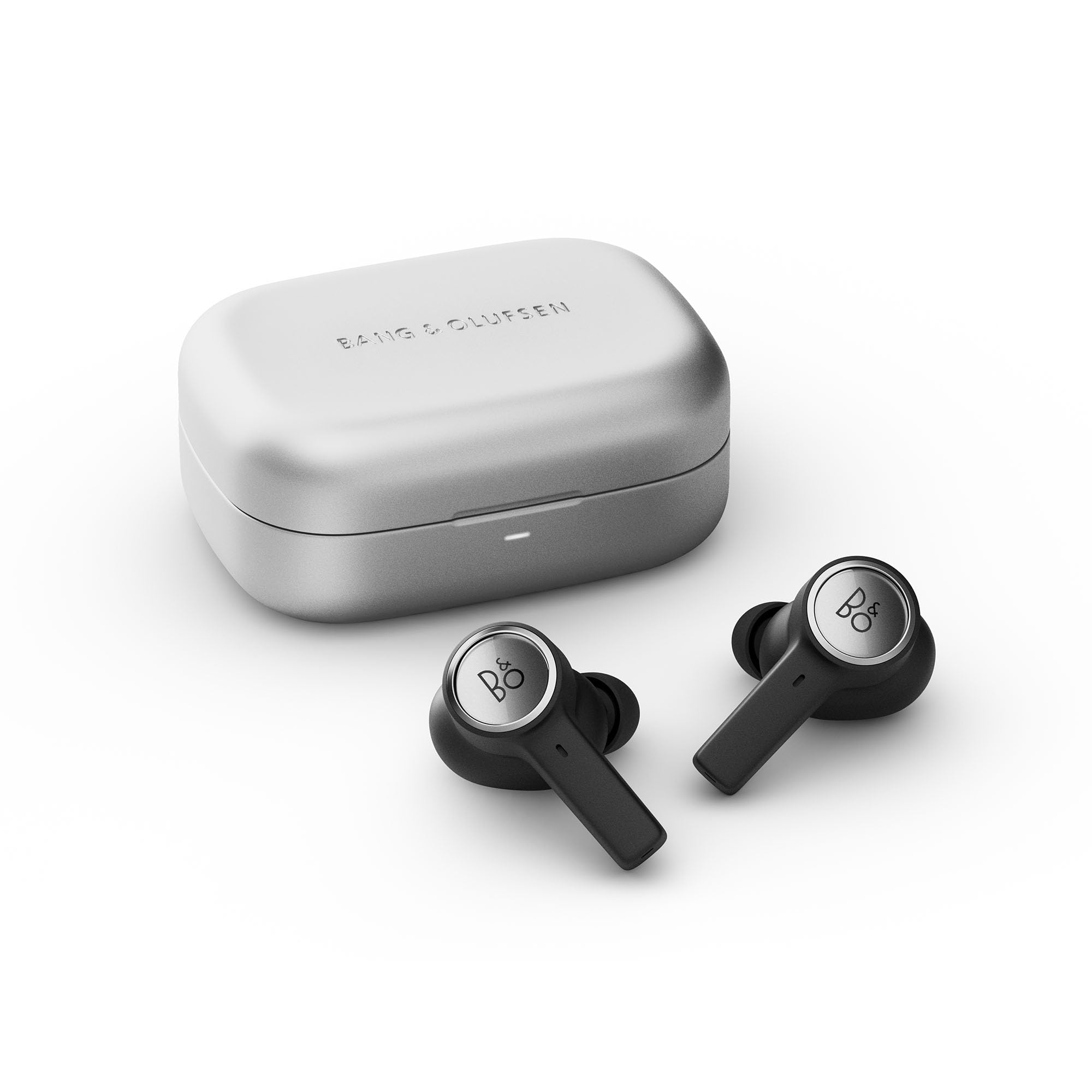 Photo 1 of Bang & Olufsen Beoplay Eleven Premium Wireless in-Ear Earbuds with Bluetooth 5.2 and Active Noise Cancellation, Natural Aluminum