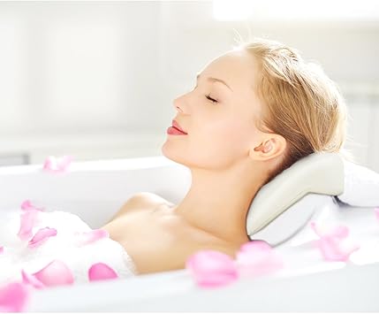 Healifty Oreiller De Bain Coussin De Bain Spa Avec Repose Tete Et Cou Super Doux Sechage Rapide Antiderapant Coussin Baignoire Oreiller Baignoire Amazon Fr Beaute Et Parfum