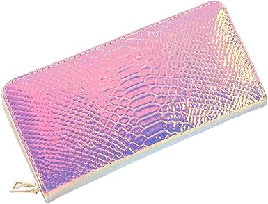 iridescent clutch purse