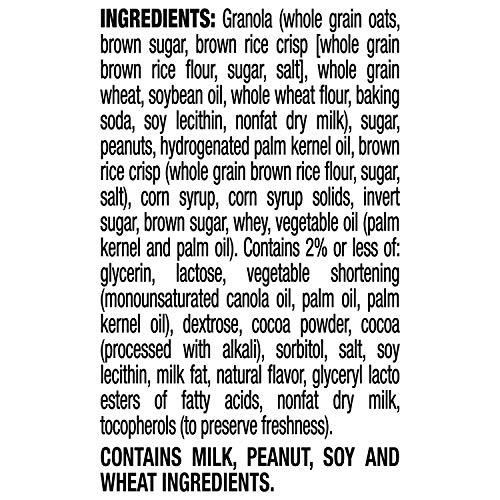 QUAKER CHEWY GRANOLA BAR DIPPS PEANUT BUTTER, 1.05 OZ, 6 CT