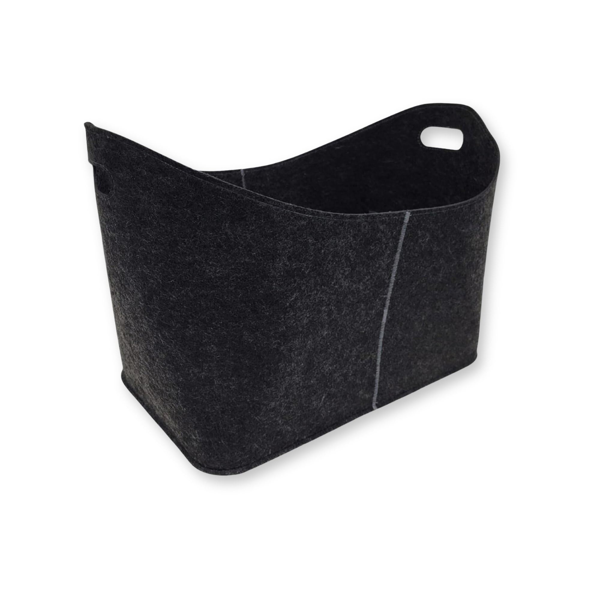 ToCi Felt Basket Extra Strong & Floor-friendly Versatile Storage Basket & More Stylish Design Foldable 53 x 32 x 40 cm