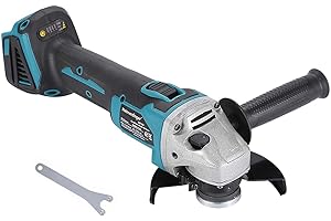 HEIMERDINGER Brushless Angle Grinder Compatible with Makita 18V Battery,4-1/2-Inch High-Power Angle Grinder for Metal,Tile Cutting and Grinding-Tool Only
