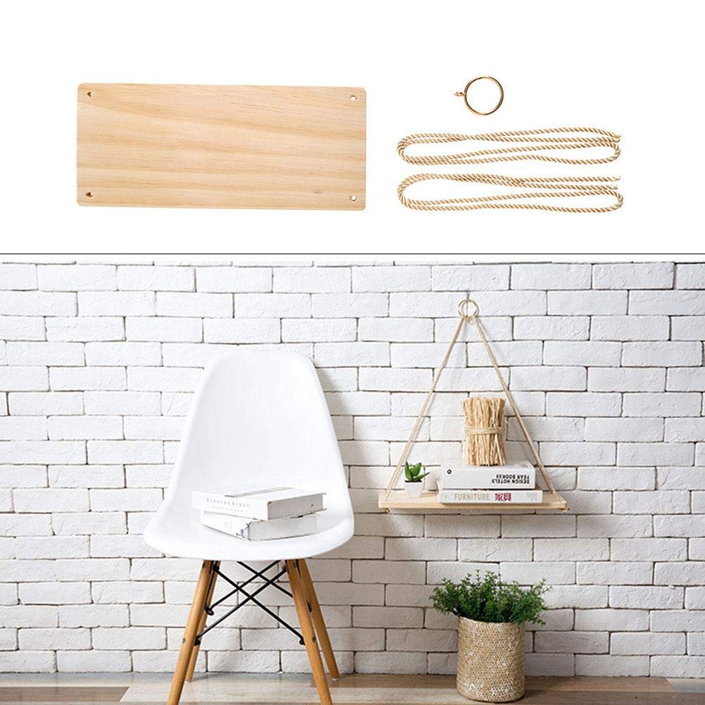 Decaden 2 Piezas Que cuelgan Estante de Pared Flotante decoración de