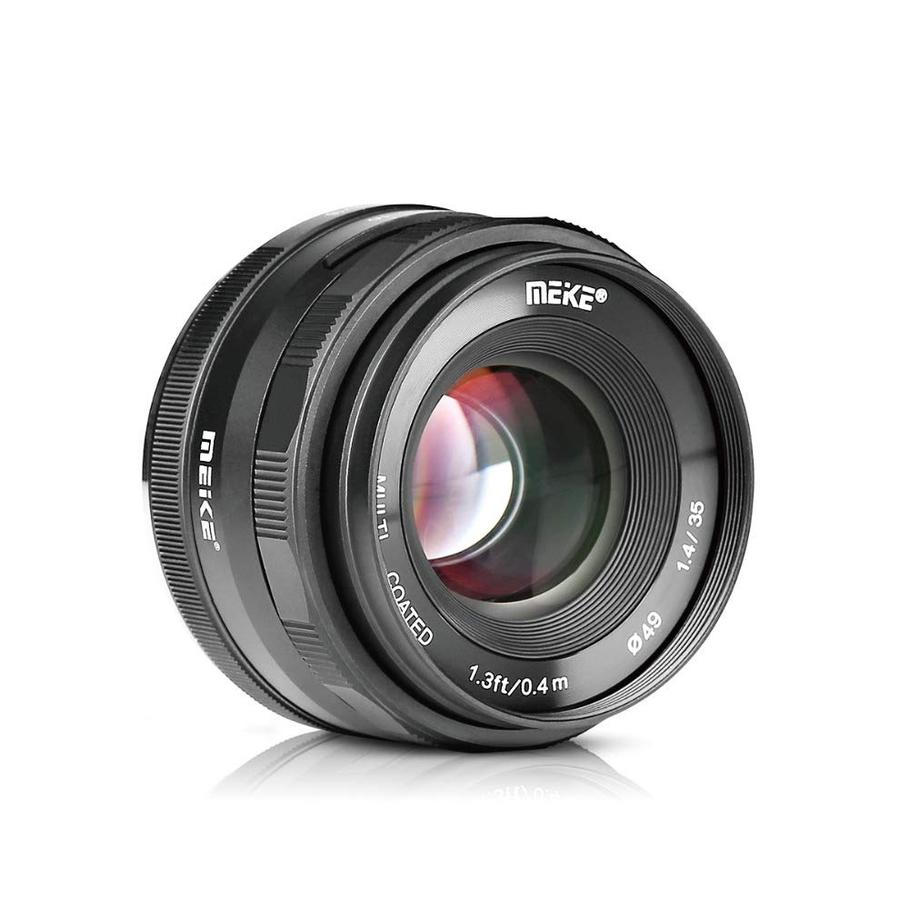 Meike 35mm F/1.4 Manual Focus Large Aperture Lens Compatible with Fujifilm