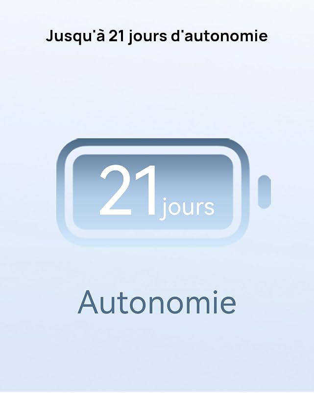Watch GT 7 46mm Montre connectée, Jusqu'à 21 Jours, NFC, GPS, Bleu