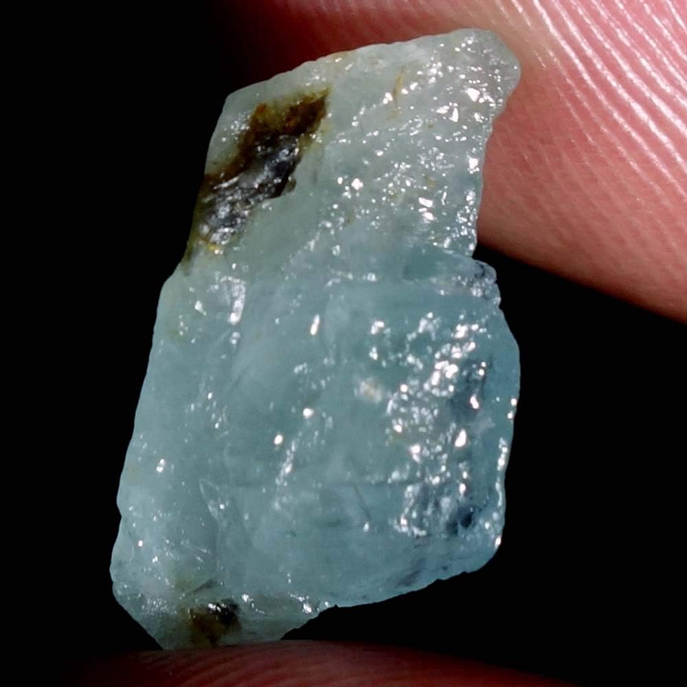 GEMSCREATIONS VVS Very Clear 08.90ct NATURAL100% UNHEATED Aquamarine Rough Specimen Facet VR!!