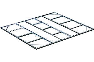 Arrow Shed FDN106 Storage Shed Floor Base Kit for 4'x10', 8'x6' & 10'x6' Arrow Sheds, Shed Not Included, Steel