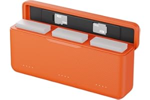 SmallRig Battery Charger for DJI Action 6, Action 5 Pro, Osmo 360, 4H Rapid Charging, 3-Channel Battery Charger with 2 TF Car