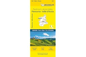 Piemonte & VA - Michelin Local Map 351