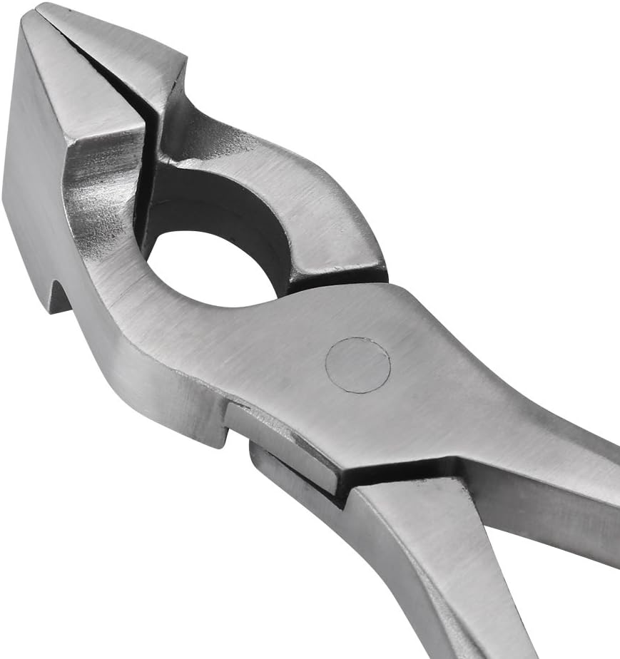Leather Flatten Pliers, Leathercraft Edge Adjustment Press Tool for Bags Wallets, Belts, Defult, default - Image 3