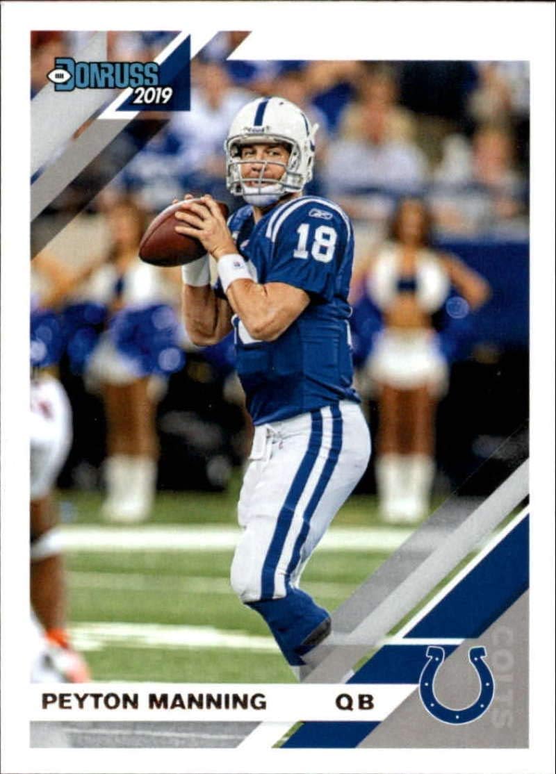 2019 Donruss Football 121 Peyton Manning Indianapolis Colts Official