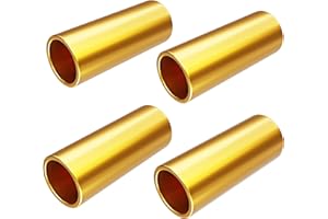 ABJHCAD K7129100 Wear Resistant Tin Bronze Leaf Spring Bushing Kit, 9/16" x 11/16" x 1-3/4" Compatible with Trailer Dexter Axle, 4 Pieces