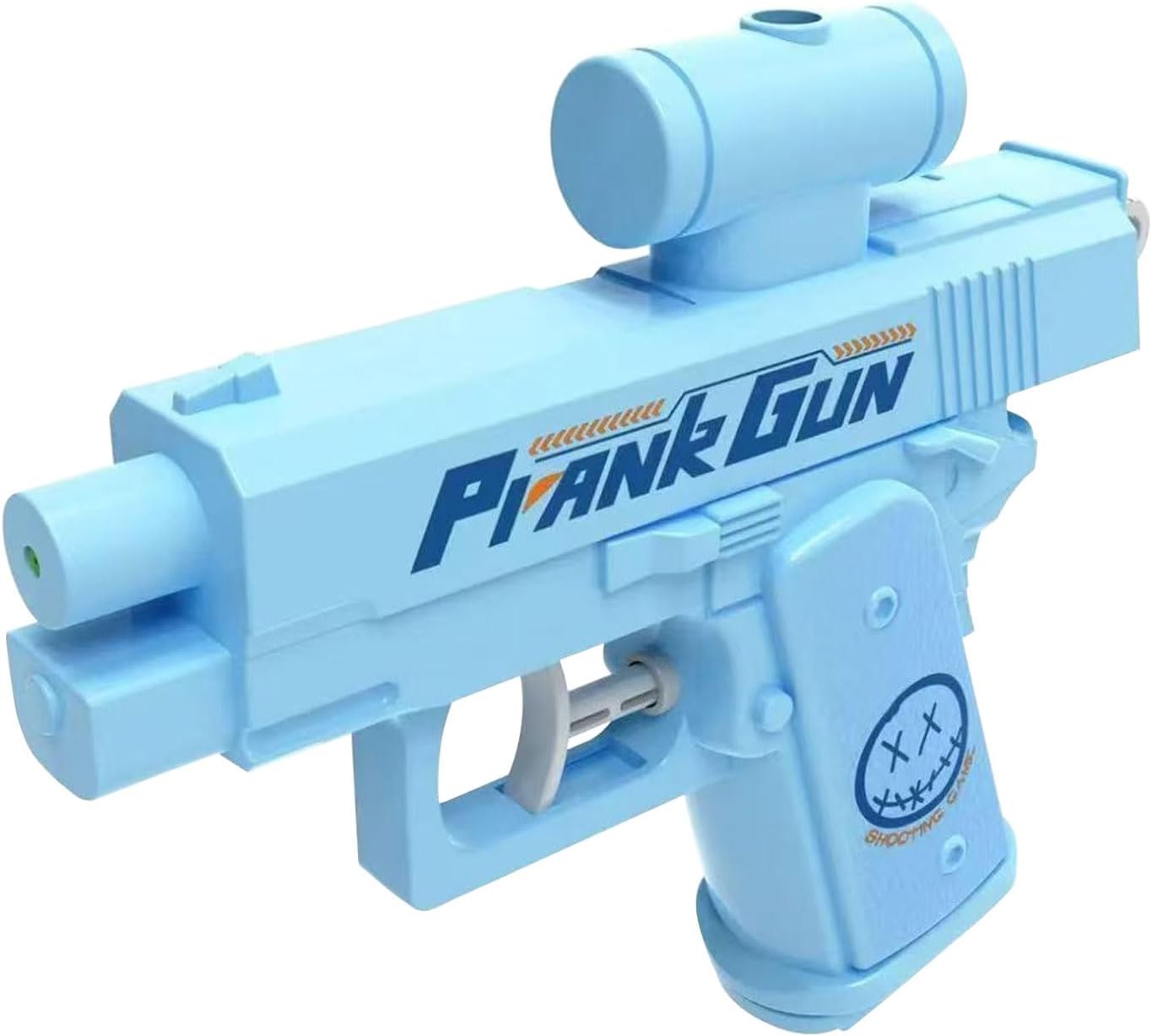 Prank Water Gun, Reverse Water Gun, Funny Two-Way Squirt Gun, Prank Trick Game Summer Toy Hilarious Gift for Parties Friend Summer Fun (Blue)