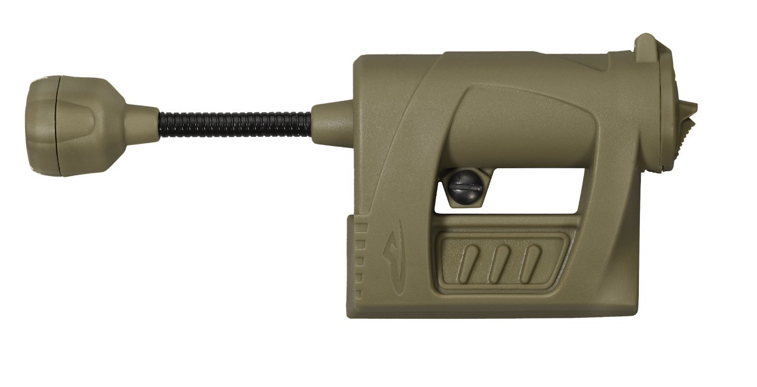 Photo 1 of Princeton Tec Charge PRO Tactical RBI Maxbright LED Low-Profile Task Light with Flexible Neck, 55 Lumens, Water-Resistant, Essential Accessory for Fire Rescue, Military, Outdoors and Safety, Tan