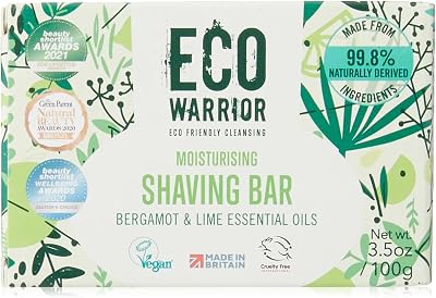 Little Soap Eco Warrior Shaving Bar 100g Vegan Natural Cruelty Free