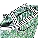 Olympia U.S.A. 2-Piece Rolling Shopper Tote and Cooler Bag, Rain Forest