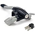 Artago 869 High-End Steering Wheel Lock, Extra Security Around The Spoke, Press & Click Locking More Practical, Universal Anti Theft Bar Locking Device for Vehicle, Car, Truck, Van, Autovan, Camper