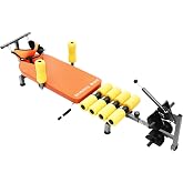 FUJAOPS Lumbar Decompression Table with Cervical Traction, Back Decompression Stretcher Bench, 286 lbs Capacity, Spinal Decompression Device for Full Body Stretching &amp; Cervical Traction