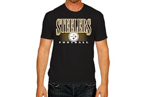 Team Fan Apparel NFL Adult Overtime Blueprint Tag-Less T-Shirt, Unisex Football Tee, Soft Comfortable Cotton, Retro Vintage