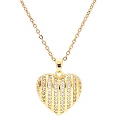 Lit Wall Gold Pendant Necklace for Women 18K Gold Plated Dainty Gold Necklace for Women, Jewelry Gift for Her