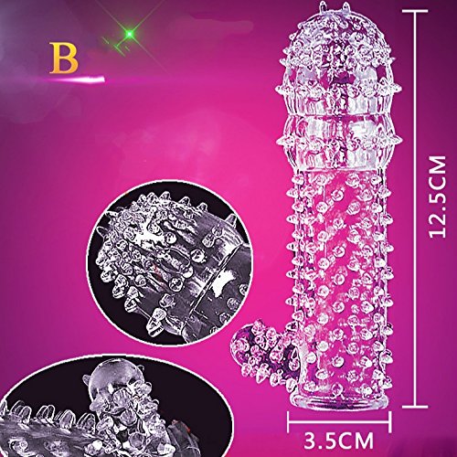 sandywident 5pcs Adult Sex Fun Elastic Rubber Reusable Condoms Adult Couples Toy Sex Extender Products Condom Sex Massager