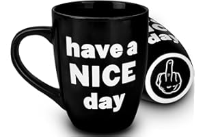 LIKENY White Elephant Gifts for Adults, 16 OZ Coffee Mug Funny Gifts for Women Men Wife Mom Dad Friend, Gag Gifts for Him Husband Christmas Stocking Stuffers Valentines Day Anniversary Birthday Gifts