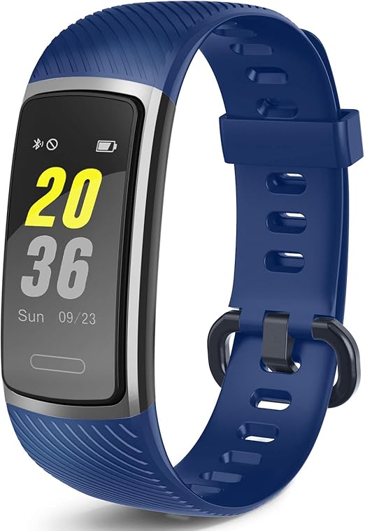 Letsfit Fitness Armband, Smartwatch Wasserdicht IP68 Aktivitätstracker mit Pulsmesser, Fitness