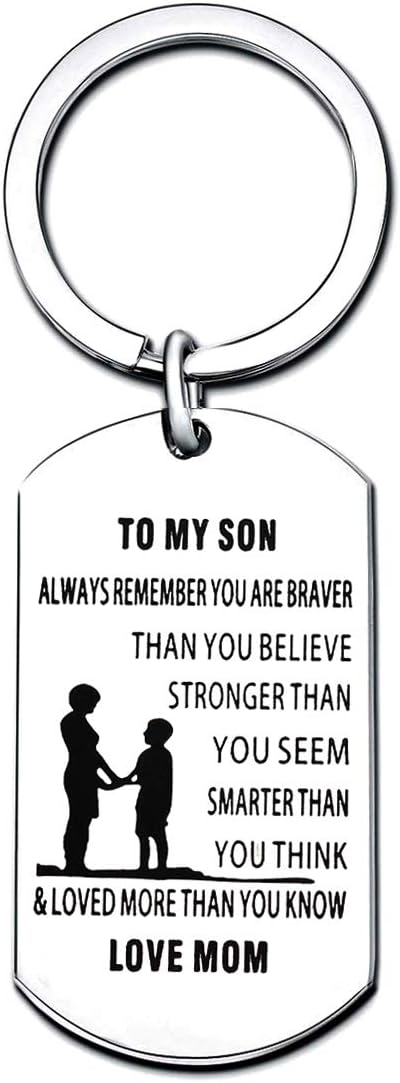 mother and son keyrings