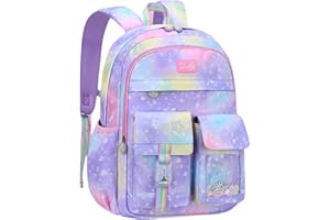 Girls Backpacks for School Elementary Bookbags Middle School Bags Lightweight Kids Backpack
