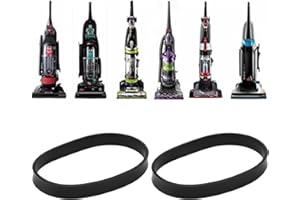 2Pcs Vacuum Cleaner Belt for Pro Heat 2X Revolution 1548 1550Series, Rubber Vacuum Belt, Easy to Install, Long Service Life, 