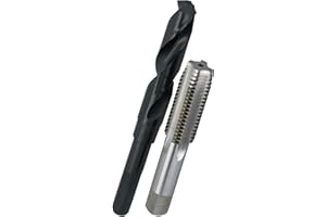 Drill America 5/8"-24 Tap and 37/64" Drill Bit Kit, POU Series