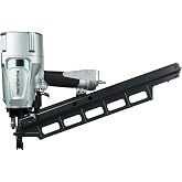 Metabo HPT Framing Nailer, Pneumatic Selectable Trigger, 21&deg;, NR83A5 | Flooring &amp; Roof Decking Tool, Plastic Collated Nails 2" to 3-1/4", Rafter Hook Included, 21-Degree Angle