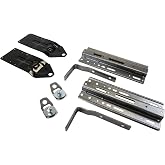 HappiJac Truck Camper Tie-Down Kit, Fits Select Chevrolet Silverado, GMC Sierra Classic Pickup Truck Beds, Includes Front Support Braces and Rear Anchors, Brackets - FT-CG9