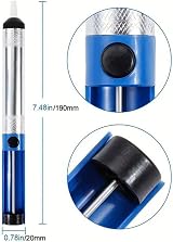 Kjzeex Desoldering Pump Solder Wick Remover Tool Kit 2.5mm Braid Wire view 3