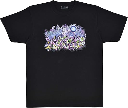 Amazon ポケモンセンターオリジナル Tシャツ Pokemon Center Shibuya Graffiti Art ミュウツーs おもちゃ雑貨 おもちゃ