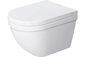 DURAVIT Toilet wall-mounted Starck 3 Compact white washdown Durafix incl. cUPC listed