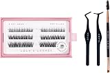 Lola's Lashes Soft Definition 3 Row Starter Kit Pre-glued Lashes 10-14mm view 1