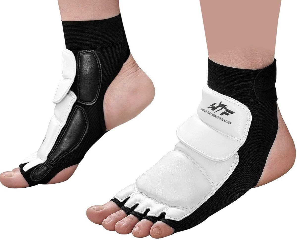 Taekwondo Foot Protector Gear Martial Arts Fight Boxing Punch Bag Sparring: Clothing