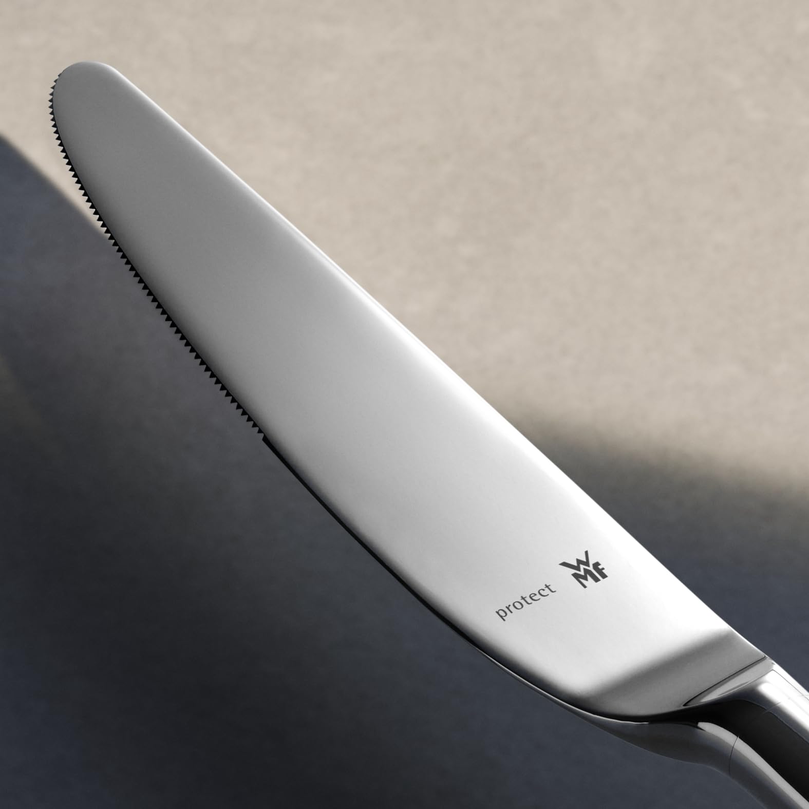 WMF Sentic Besteck-Set, 30-teilig für 6 Personen, ergonomisch, Cromargan protect®, spülmaschinenfest, geschmiedete Menuemesser, Besteckkasten 1270916340 5