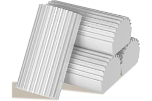 FINOO Generic 4-Pack Damp Duster Sponge, Clean Everywhere Easily- Clean Blinds, Baseboards, Washbasin, Glass, Sofa, Railings, Wood, Stain, Pet Hair, Mirrors(Grey), Gray, WHC- 0071