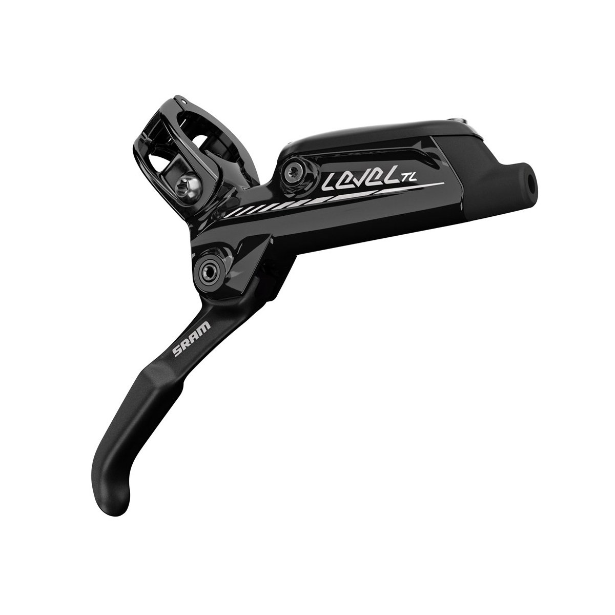 Sram Level Tl - Rear 1800mm Hose - Gloss Black (Tooled Light) (Rotor/Bracket Sold Separately) A1: Black 1800mm