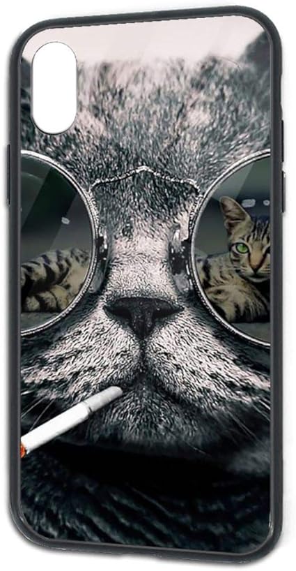Amazon クールな喫煙サングラス猫 Iphone X Xs ケース おしゃれ 人気 デザイン フィギュア Tpu アイフォンケース 傷防止 ソフト スリム軽量 レンズ保護 耐衝撃 指紋防止 アイフォン ケース カバー 専用 スマホケース Iphone X Xs ホルスター 通販