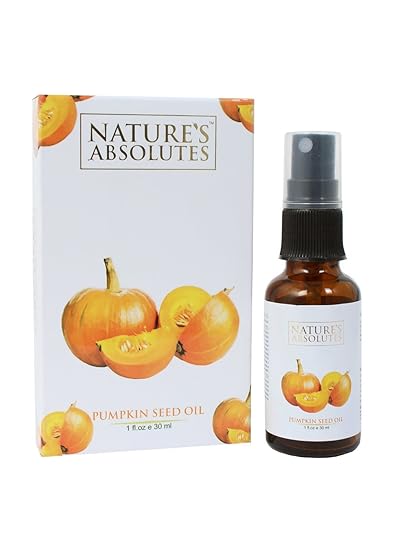 Nature's Absolutes Cold Pressed Pumpkin Seed Oil for Hair and Skin, 30ml