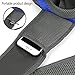 YUDODO Pet Sling Carrier for Small Dogs & Cats – Hands-Free Puppy Carrier with Safety Hook, Large Zipper Pocket, Soft Breathable Mesh, Adjustable Strap & Reflective Strip (Blue 1.0 S)