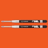 Parker Jotter Originals Gel Pen Refills 0.7mm Black Gel Ink 2 Count view 2