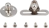 Bohaner 100N Gas Struts Cabinet Hinges Lift Up 90° Slow Close 2 Pack view 5