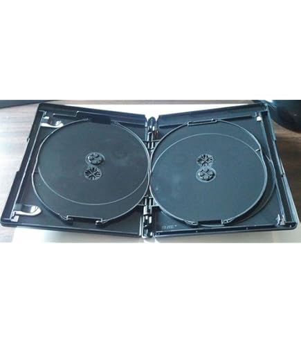 Amazon.com: Black NEW! 3 PK 15mm VIVA ELITE Blu-Ray Replace Case