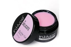IN.HYPE UV/LED Camouflage Hard/Builder Gel for Nail Extension/Strengthening/Overlays (Delicate)